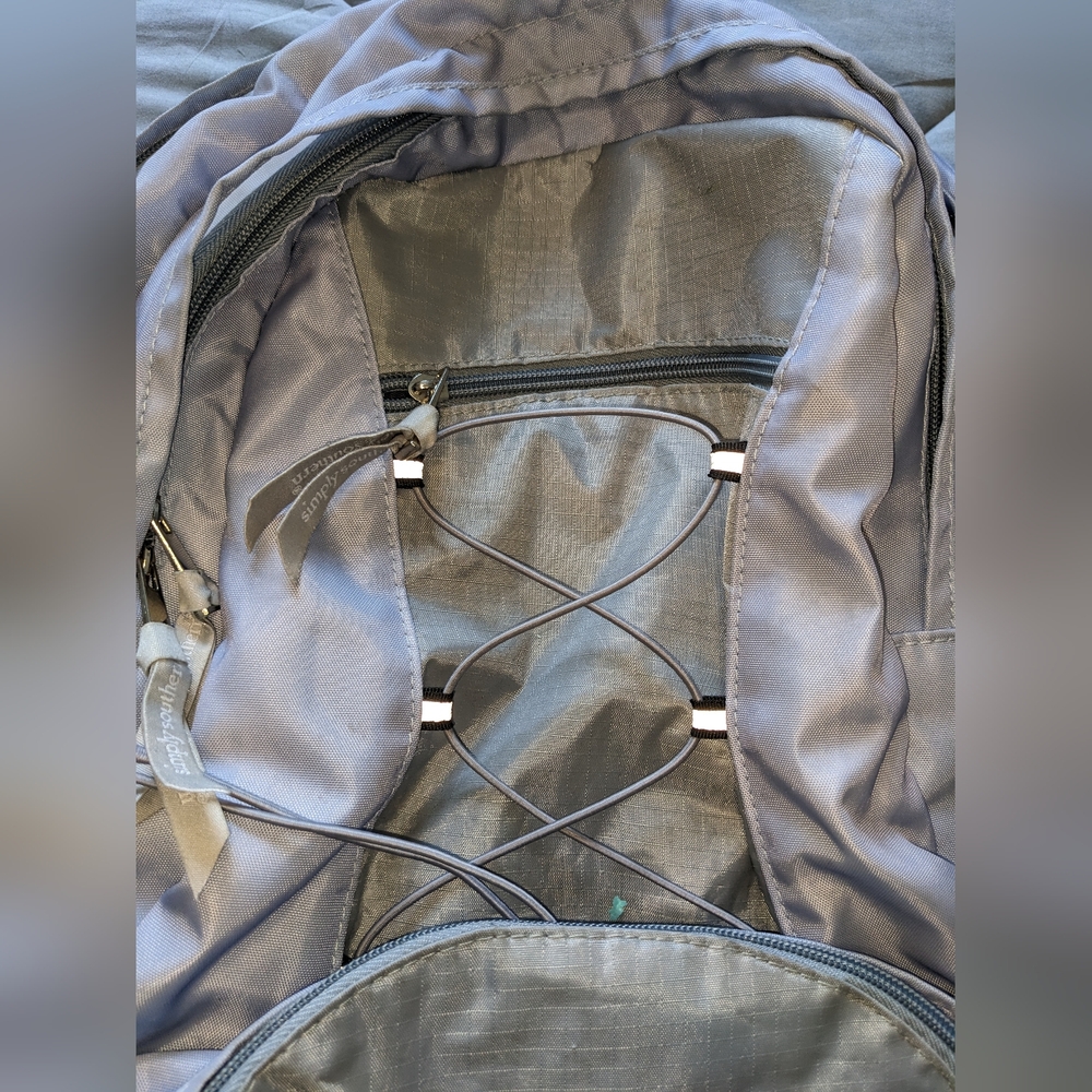 Simply Southern Artic Blue Laptop Backpack - Picture 3 of 16